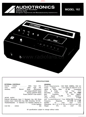 Audiotronics-162-tape-sm维修电路原理图.pdf