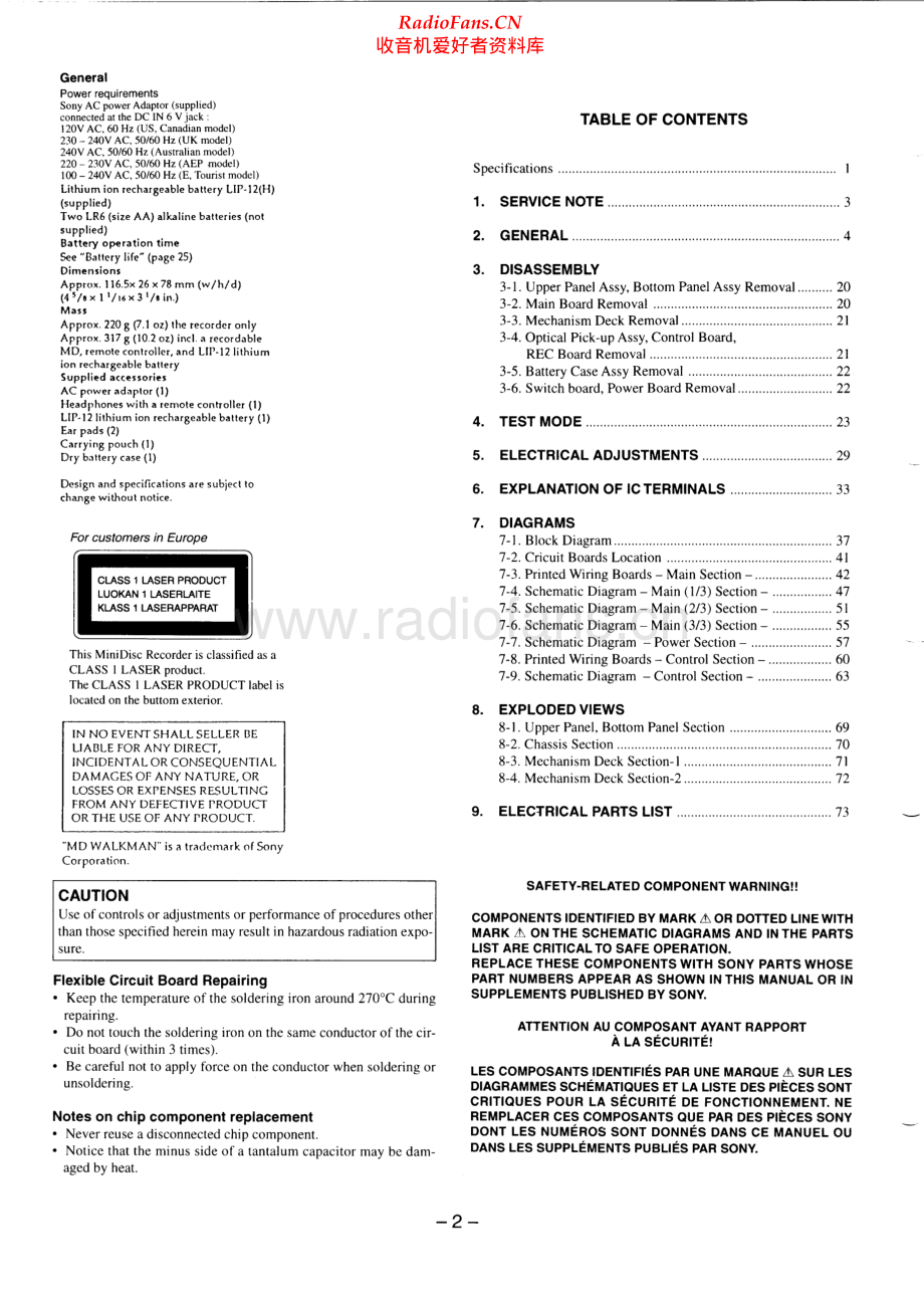 Sony-MZR30-md-sm 维修电路原理图.pdf_第2页