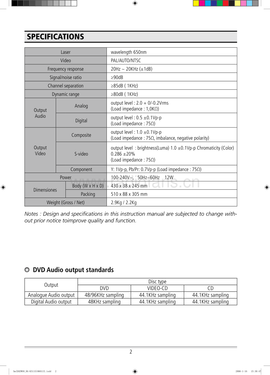 Daewoo-DGK511S-dvd-sm维修电路原理图.pdf_第3页