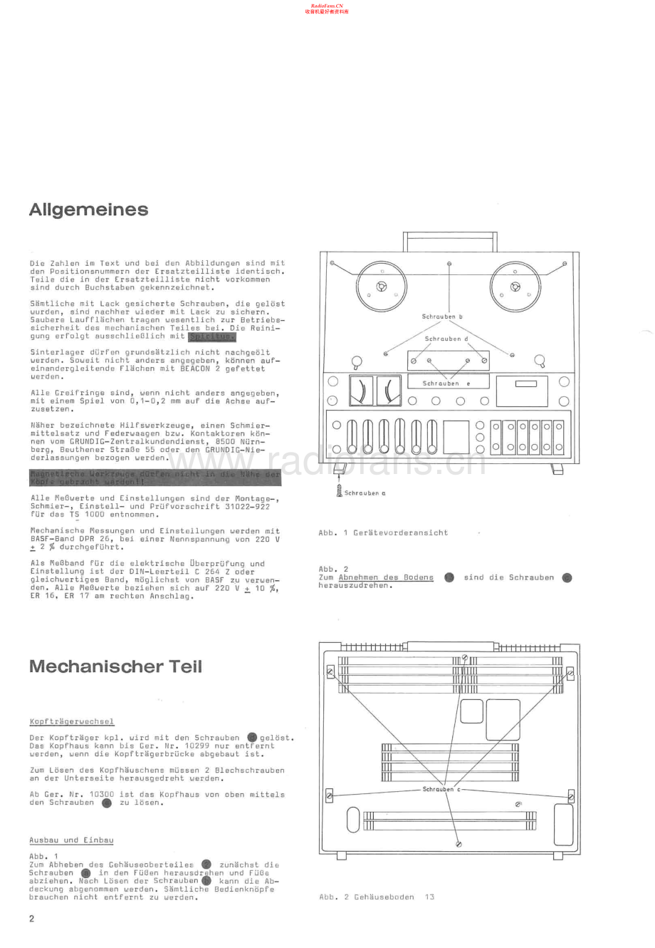 Grundig-TS1000-tape-sm-de维修电路原理图.pdf_第2页