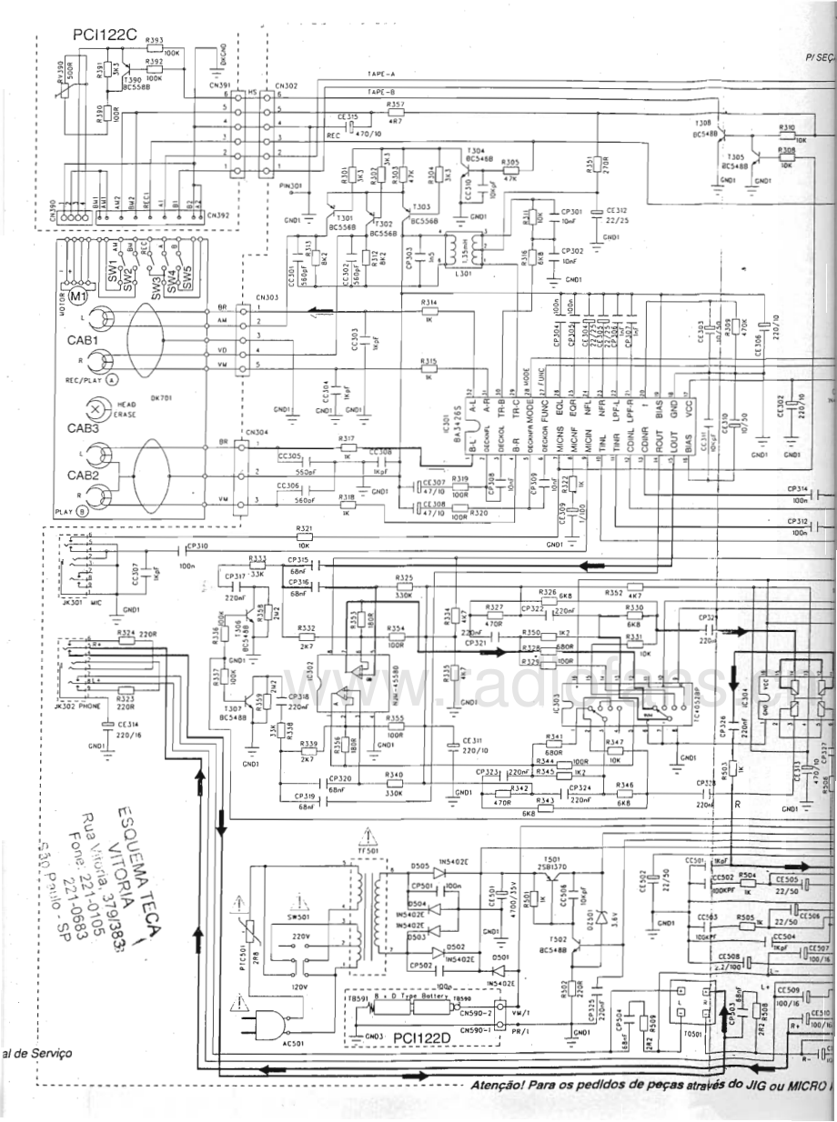 Gradiente-MS550-cs-sm维修电路原理图.pdf_第3页