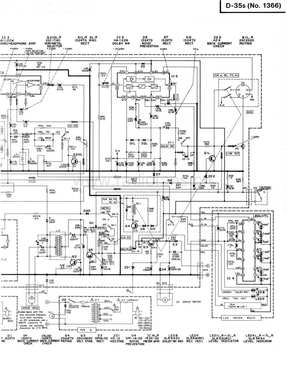 Hitachi-D35S-tape-sch 维修电路原理图.pdf_第3页