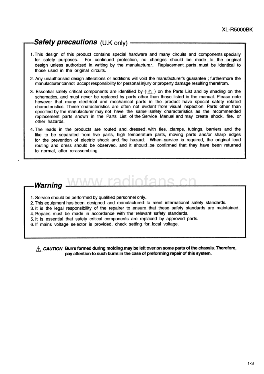 JVC-XLR5000BK-cd-sm 维修电路原理图.pdf_第3页