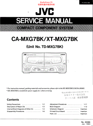 JVC-XTMXG7BK-cs-sm 维修电路原理图.pdf