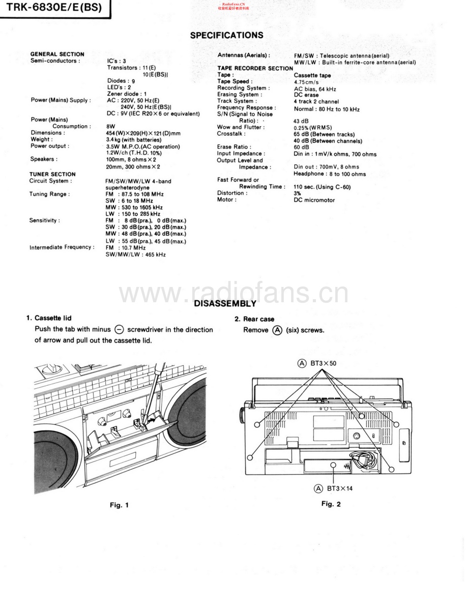Hitachi-TRK6830E-pr-sch 维修电路原理图.pdf_第2页