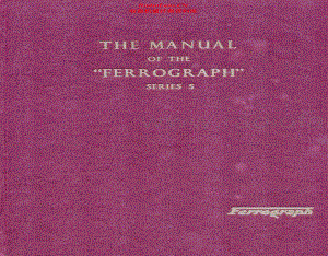 Ferguson-Ferrograph5-tape-sm维修电路原理图.pdf