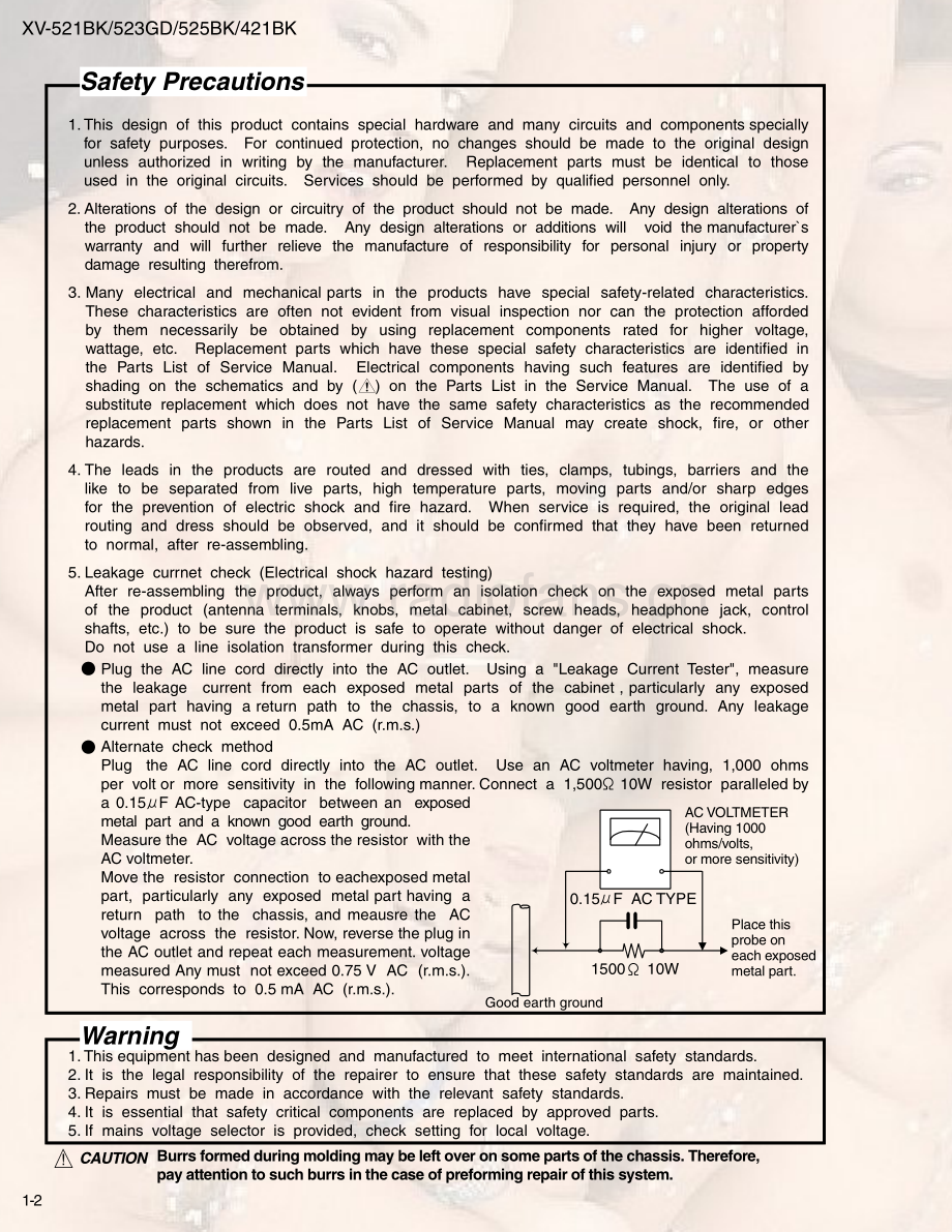 JVC-XV421BK-cd-sm 维修电路原理图.pdf_第3页