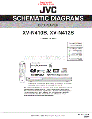 JVC-XVN410B-cd-sch 维修电路原理图.pdf
