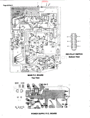 Califone-3670A-tape-sch维修电路原理图.pdf