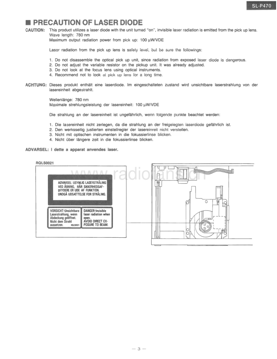 Technics-SLP470-cd-sm 维修电路原理图.pdf_第3页