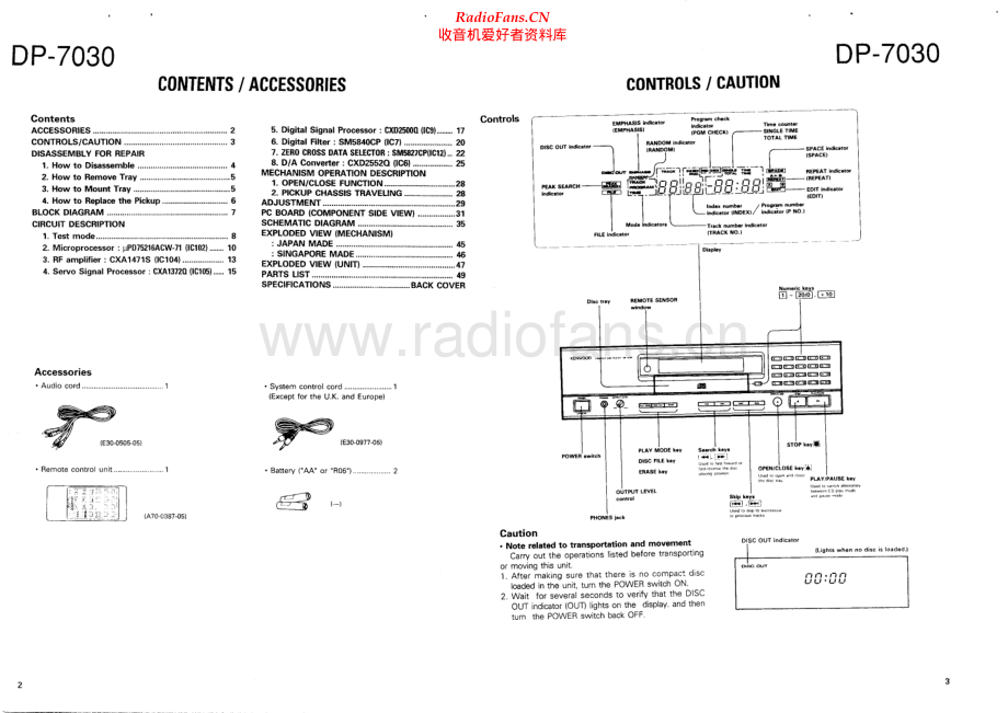 Kenwood-DP7030-cd-sm 维修电路原理图.pdf_第2页