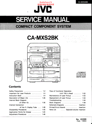 JVC-CAMXS2BK-cs-sm 维修电路原理图.pdf