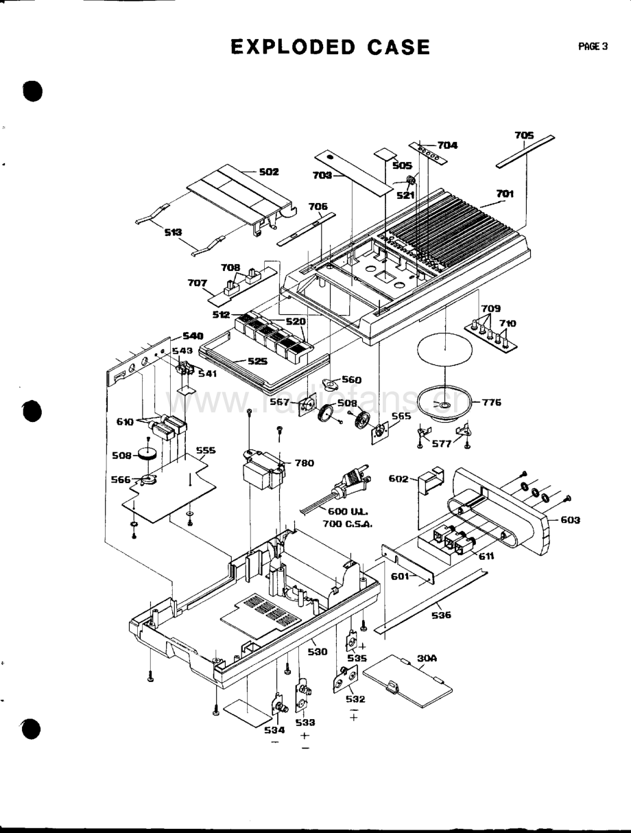 Califone-4530-tape-sm维修电路原理图.pdf_第3页