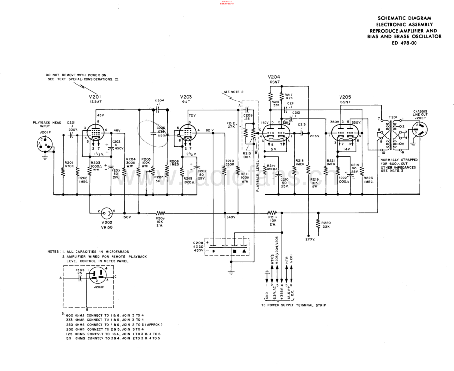 Ampex-300-tape-sch维修电路原理图.pdf_第1页