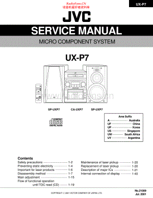 JVC-UXP7-cs-sm 维修电路原理图.pdf