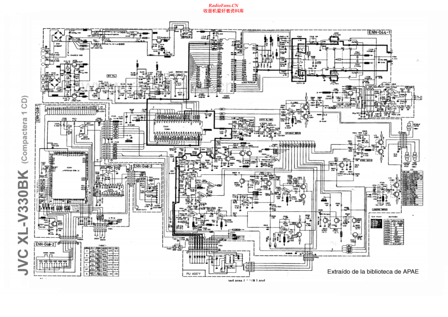 JVC-XLV330BK-cd-sch 维修电路原理图.pdf_第1页