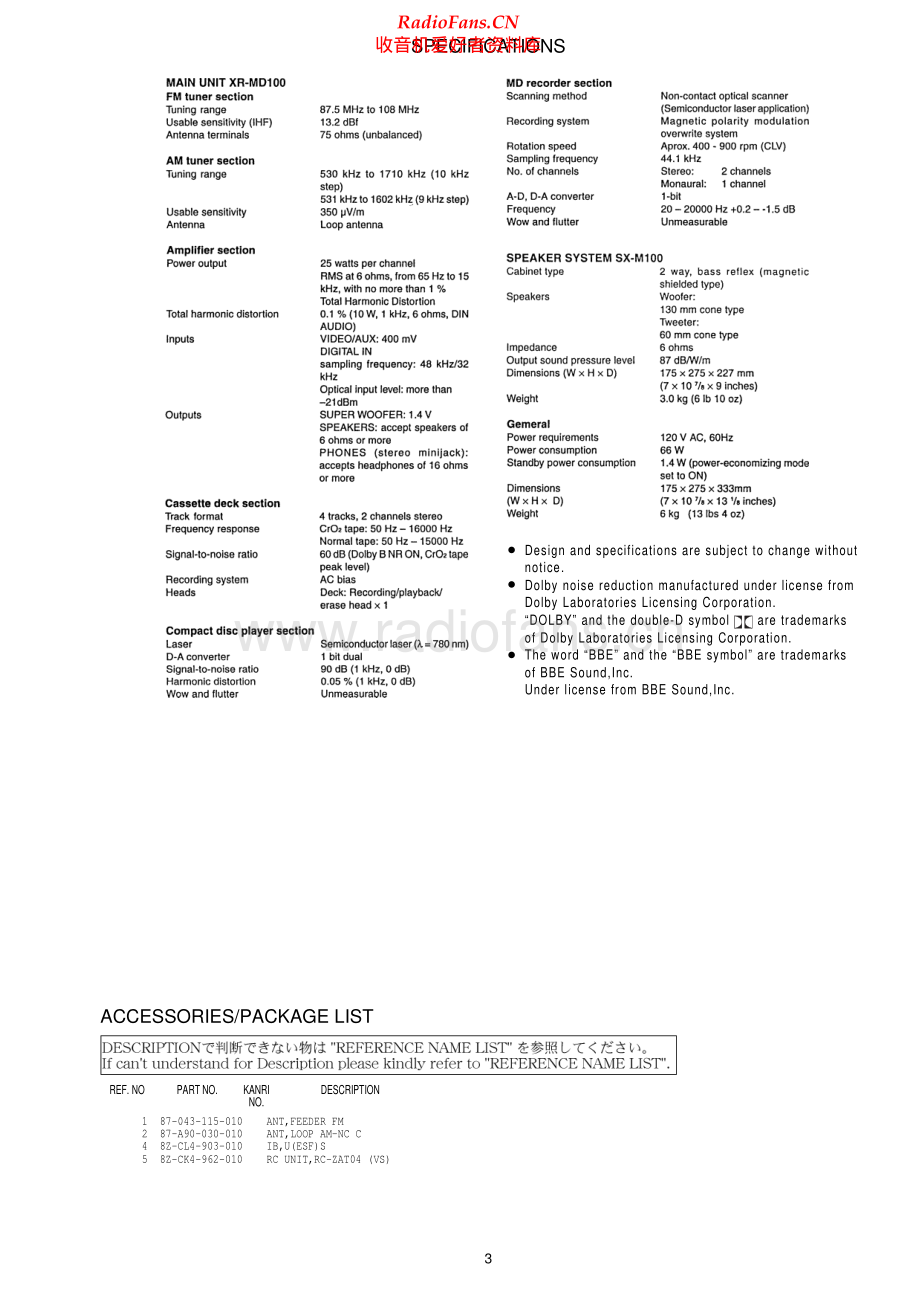 Aiwa-XRMD100-cs-sm2维修电路原理图.pdf_第3页