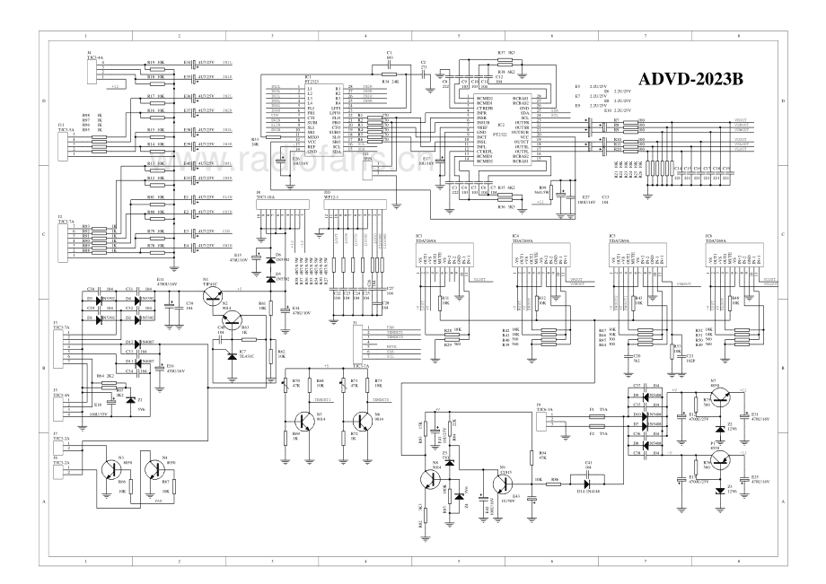 Goodmans-GDVD601-cd-sm维修电路原理图.pdf_第3页