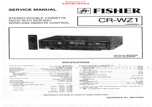 Fisher-CRWZ1-tape-sm维修电路原理图.pdf