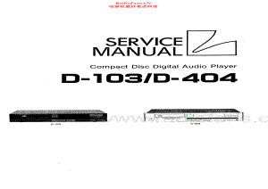 Luxman-D103-cd-sm 维修电路原理图.pdf