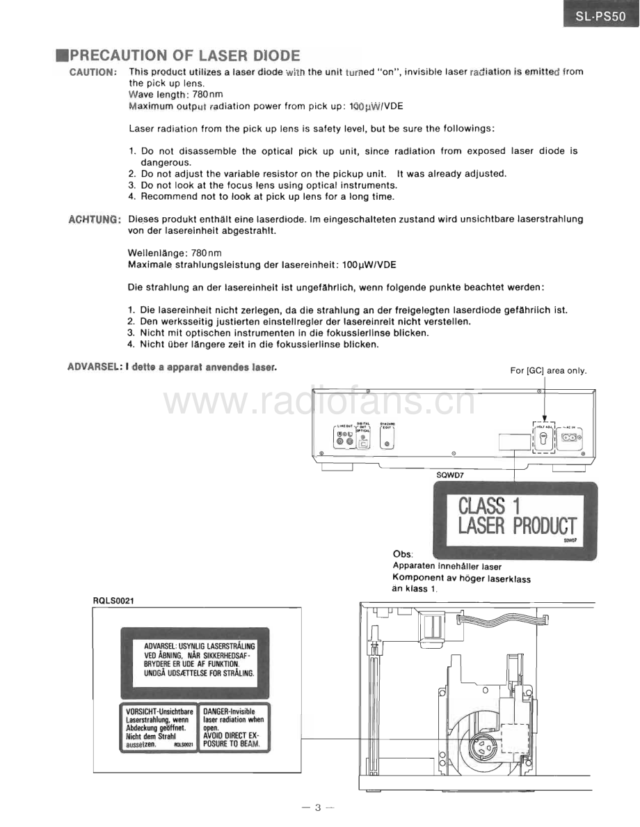 Technics-SLPS50-cd-sm(1) 维修电路原理图.pdf_第3页