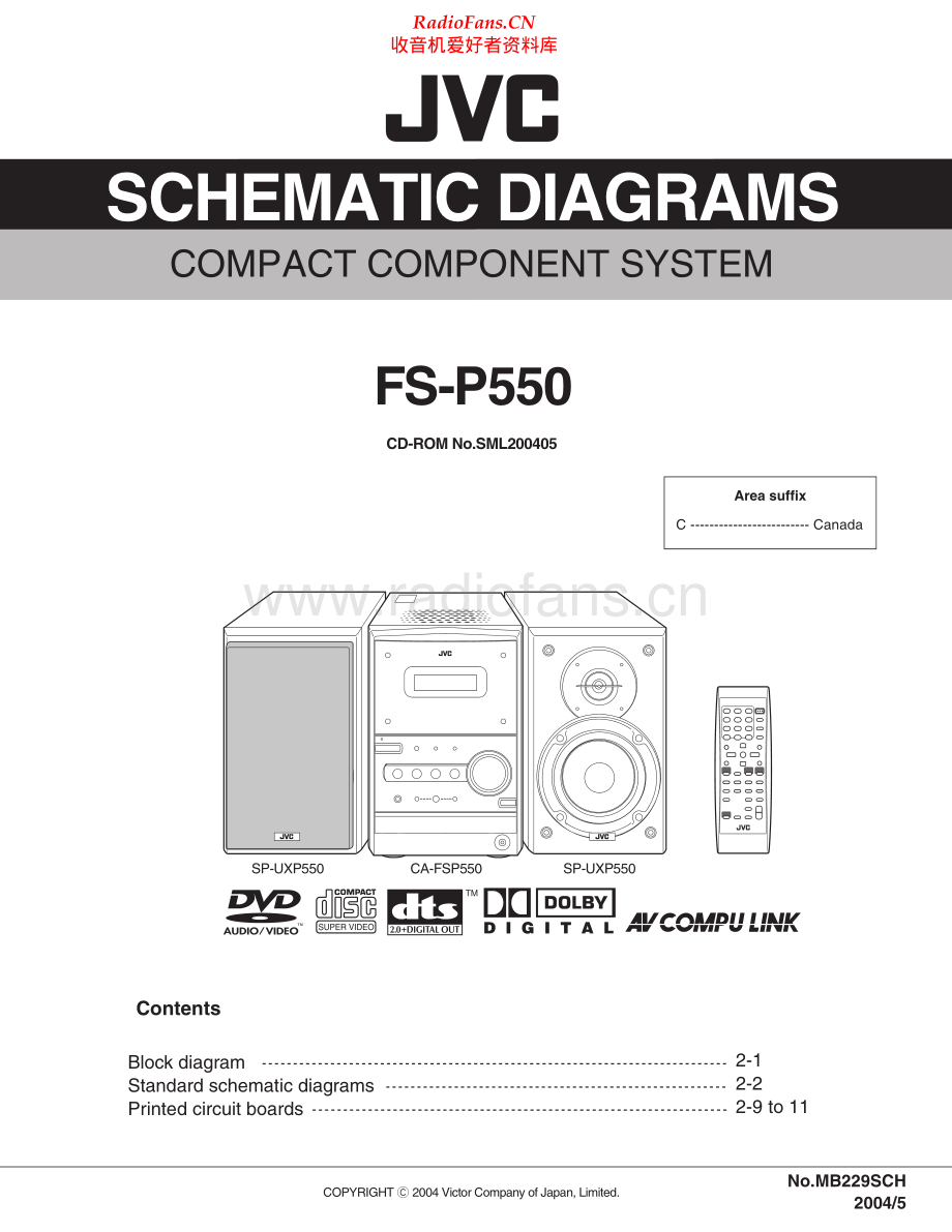 JVC-FSP550-cs-sch 维修电路原理图.pdf_第1页
