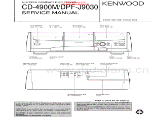 Kenwood-CD4900M-cd-sm 维修电路原理图.pdf