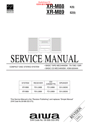 Aiwa-XRM89-cs-sm维修电路原理图.pdf
