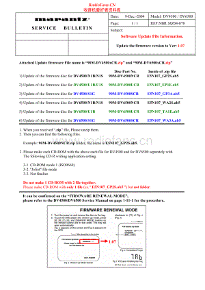 Marantz-DV4500-cd-sb 维修电路原理图.pdf