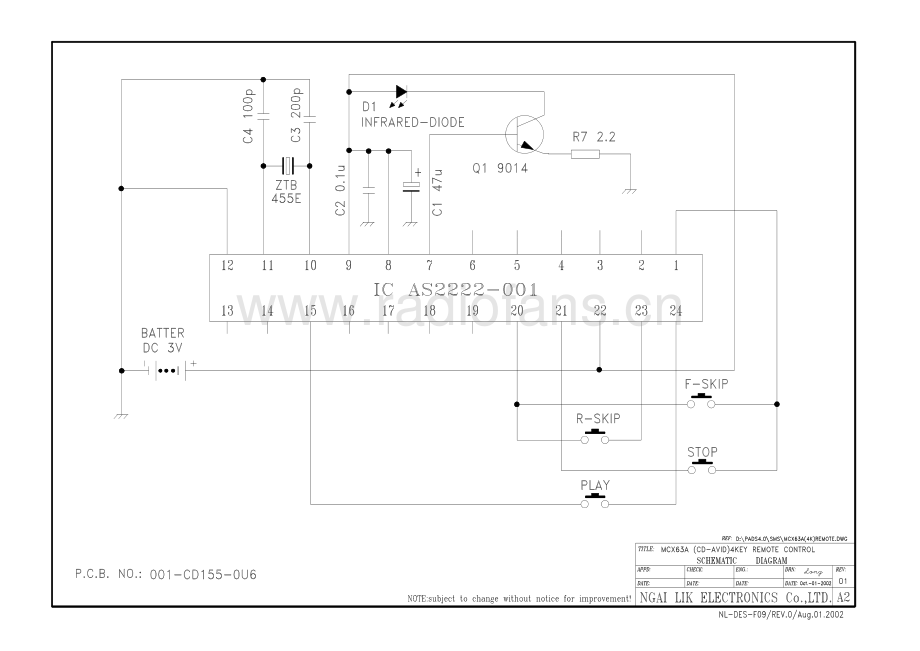 Britania-MCX63A-cs-sch维修电路原理图.pdf_第3页