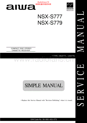 Aiwa-NSXS777-cs-ssm维修电路原理图.pdf