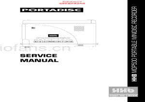 HHB-MDP500-md-sm 维修电路原理图.pdf