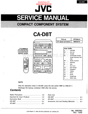 JVC-CAD8T-cs-sm 维修电路原理图.pdf
