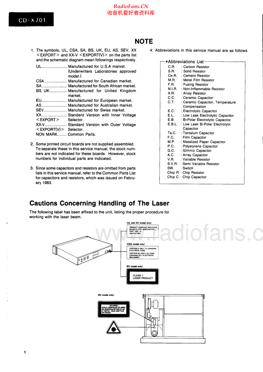 Sansui-CDX701-cd-sm 维修电路原理图.pdf_第2页
