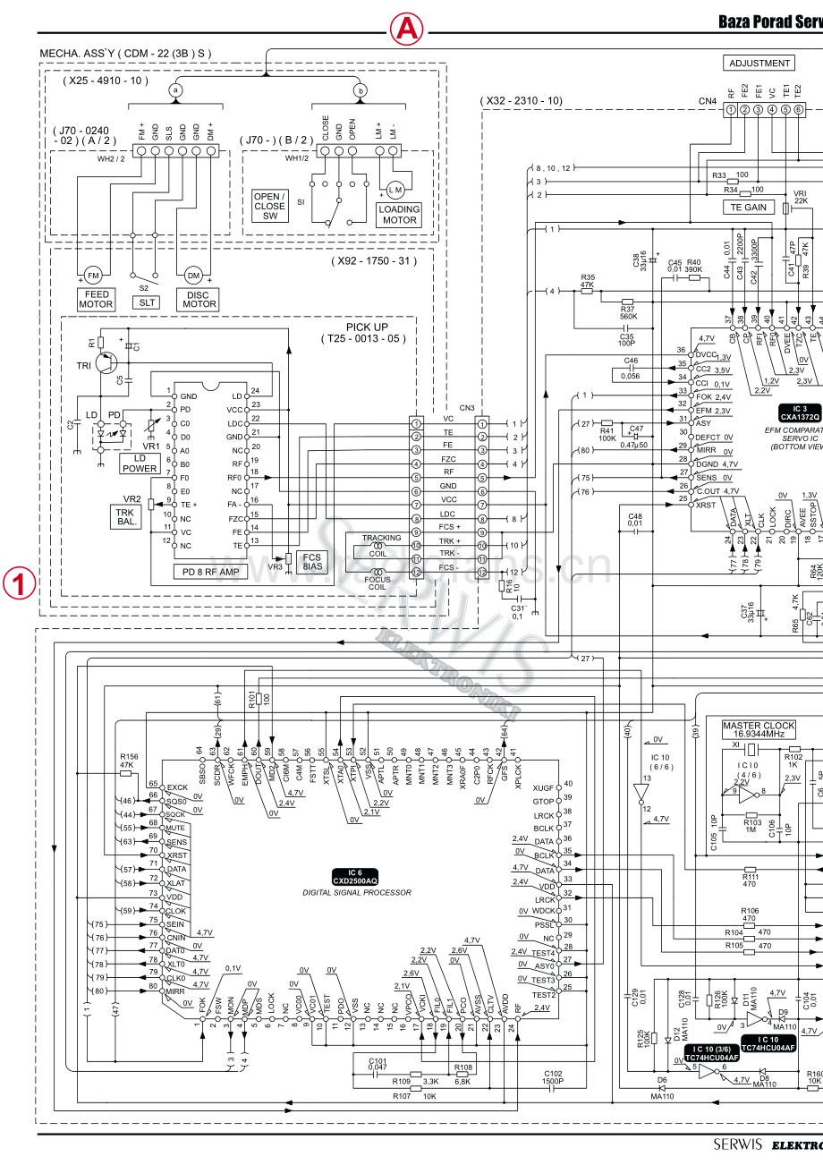 Kenwood-DP1050-cd-sch 维修电路原理图.pdf_第3页