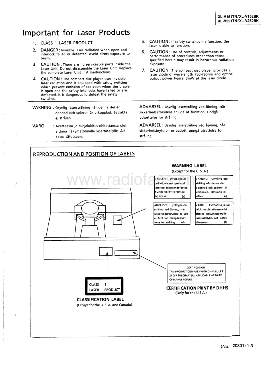 JVC-XLV152BK-cd-sm 维修电路原理图.pdf_第3页