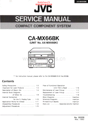 JVC-CAMX66BK-cs-sch 维修电路原理图.pdf