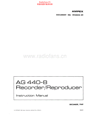 Ampex-AG440-tape-sup维修电路原理图.pdf
