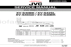JVC-XVS30BK-cd-sm 维修电路原理图.pdf