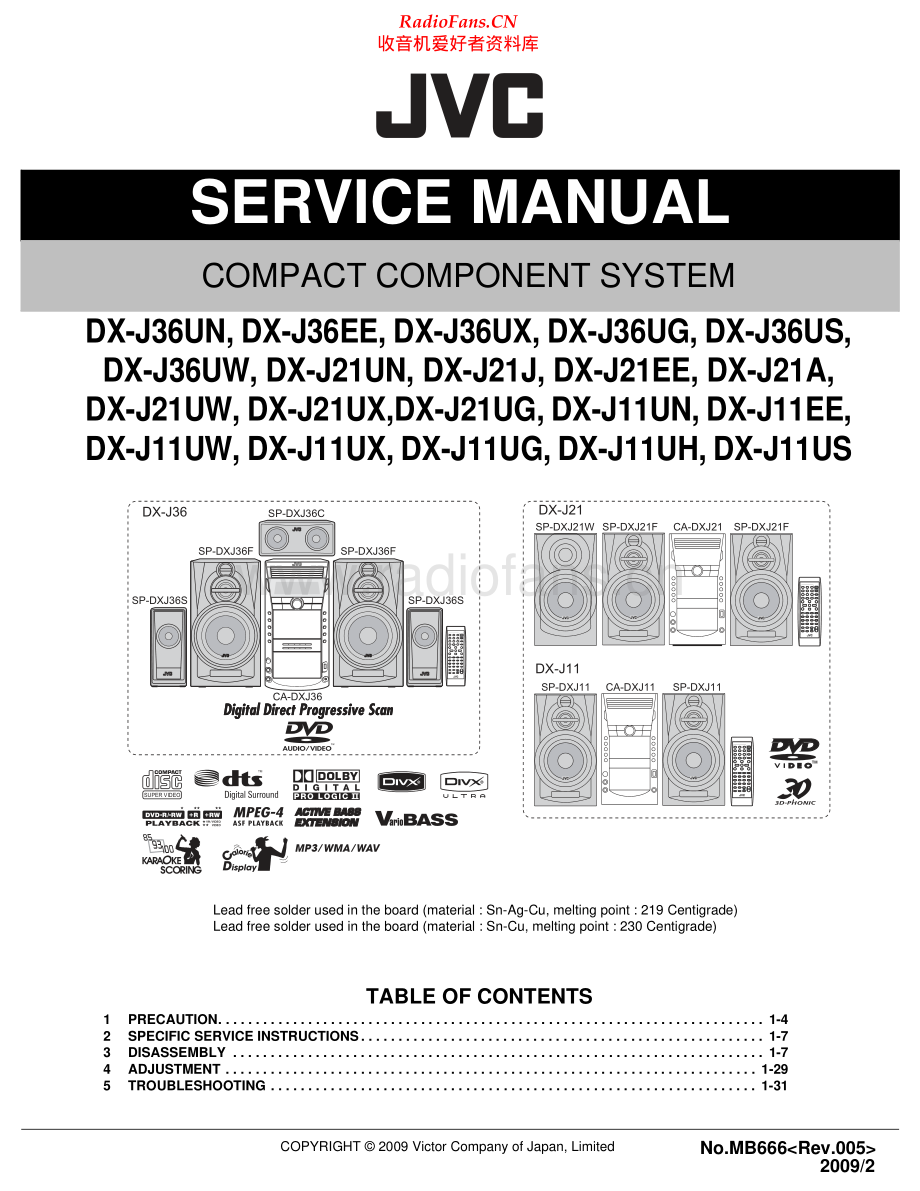 JVC-DXJ36-cs-sm 维修电路原理图.pdf_第1页