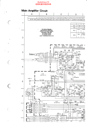 JVC-KDA7-tape-sch 维修电路原理图.pdf