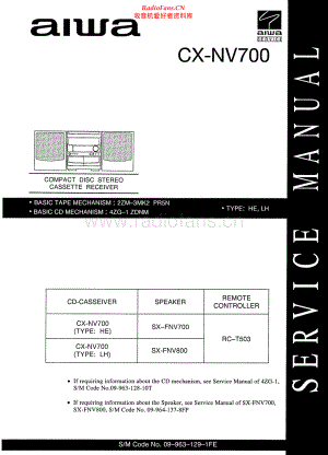 Aiwa-CXNV700-cs-sm维修电路原理图.pdf