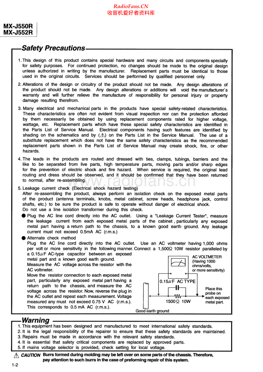 JVC-MXJ550R-cs-sm 维修电路原理图.pdf_第2页