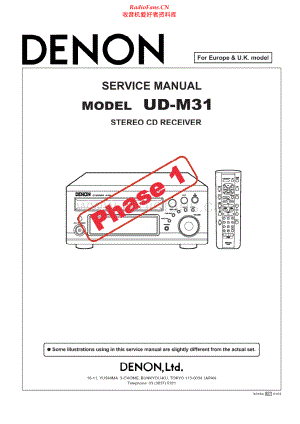 Denon-UDM31-cs-sm维修电路原理图.pdf