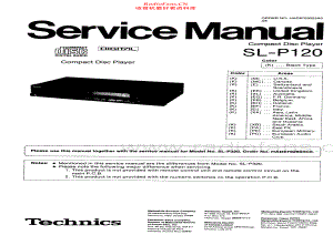 Technics-SLP120-cd-sm 维修电路原理图.pdf