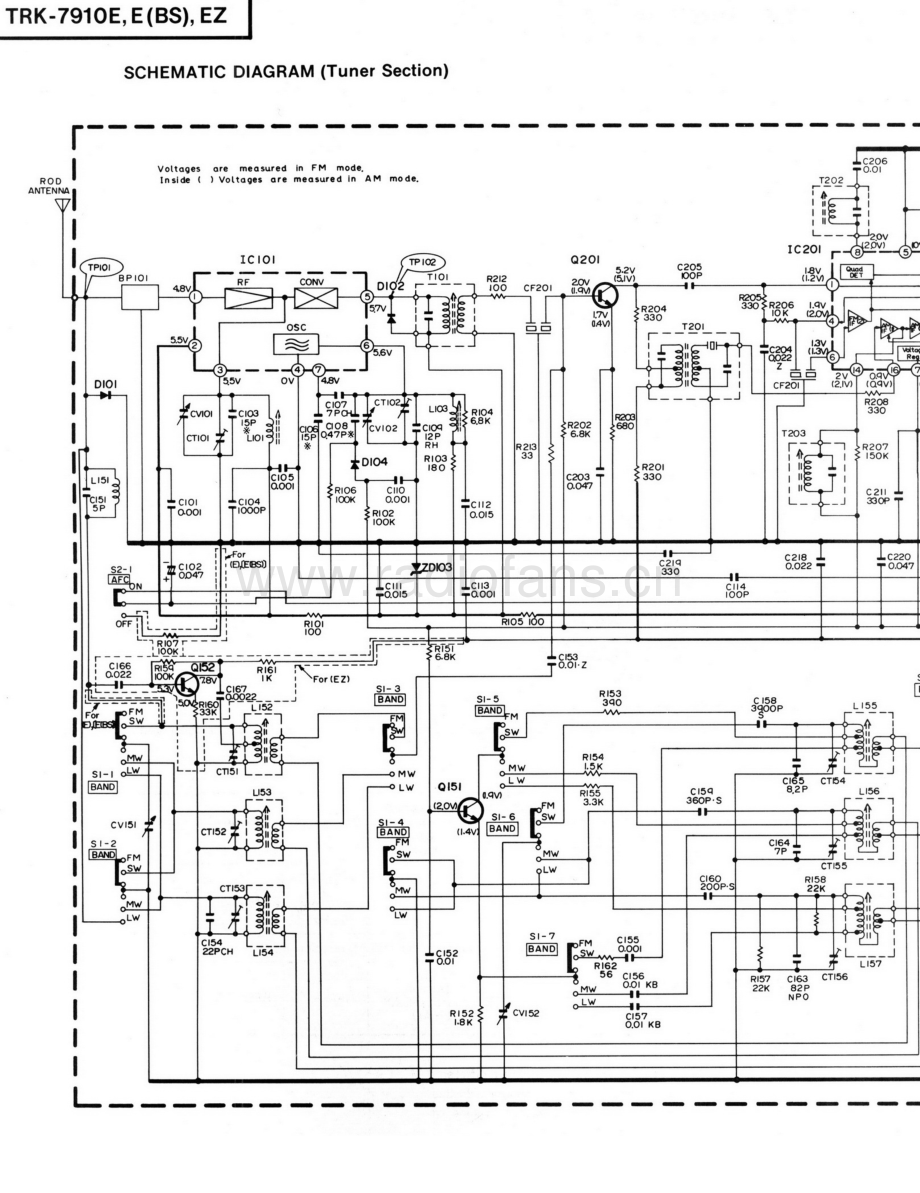Hitachi-TRK7910E-pr-sch 维修电路原理图.pdf_第3页