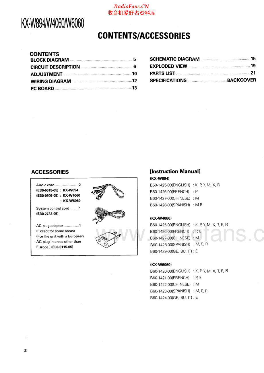 Kenwood-KXW894-tape-sm 维修电路原理图.pdf_第2页
