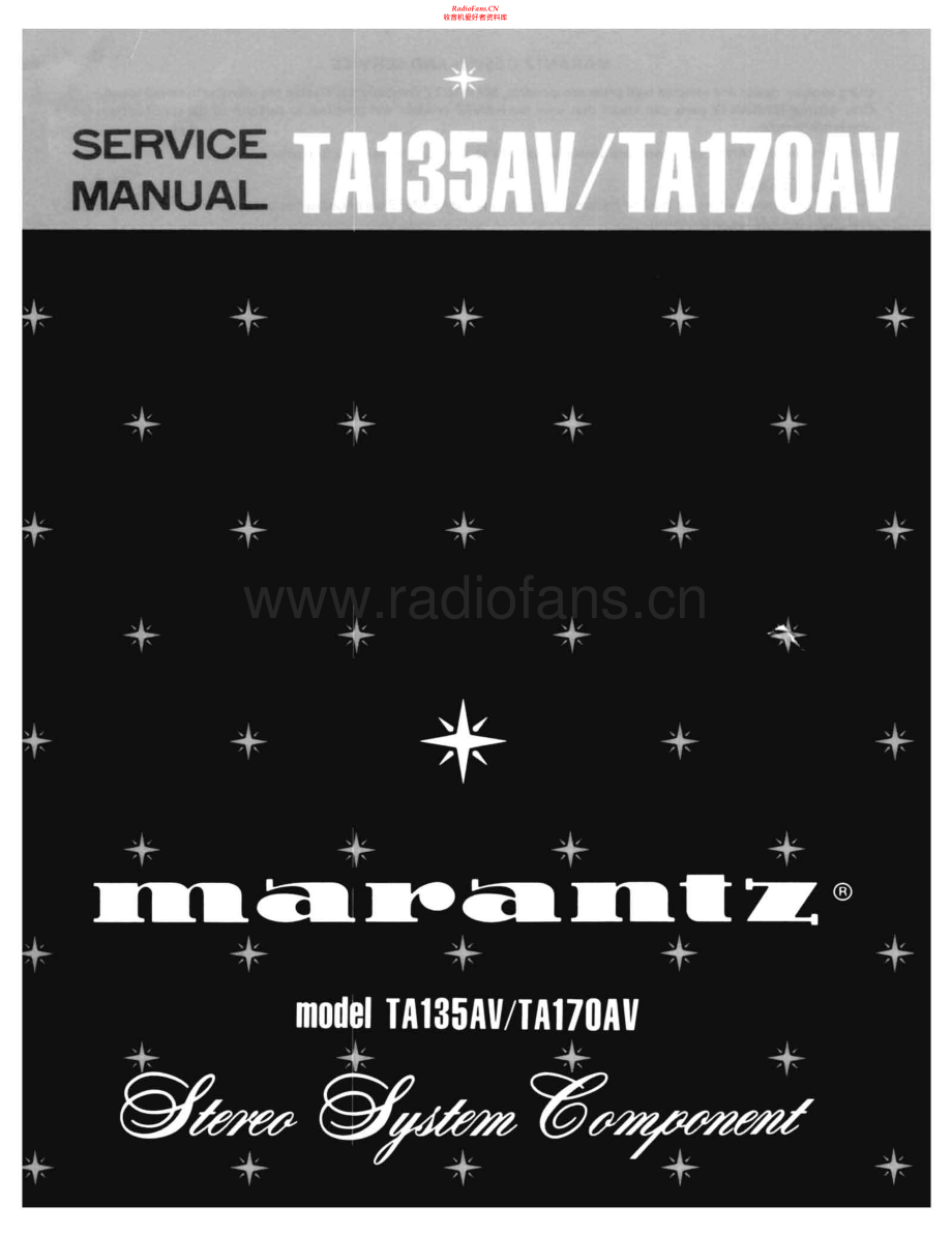 Marantz-TA170AV-cs-sm 维修电路原理图.pdf_第1页