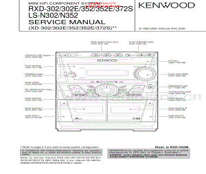 Kenwood-RXD302-cs-sm 维修电路原理图.pdf