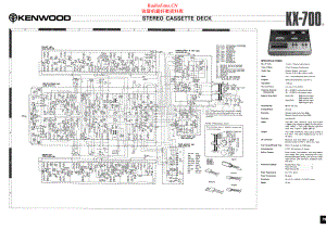 Kenwood-KX700-tape-sch 维修电路原理图.pdf